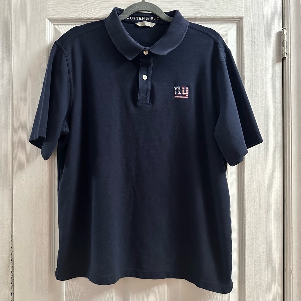 New York Giants Americana Cutter & Buck Mens Polo XL